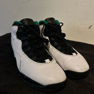 Nike Air Jordan 10 Retro White Black Green